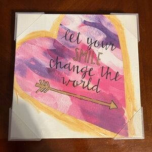 Glory Haus - New in Packaging- Canvas wall painting 10x10